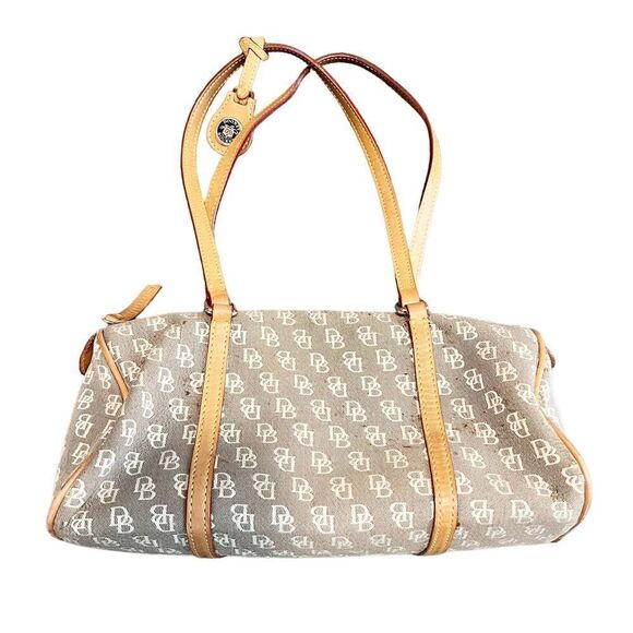 Dooney & Bourke Handbags - Dooney & Bourke All Over Signature Print Mini Shoulder Bag Y2K